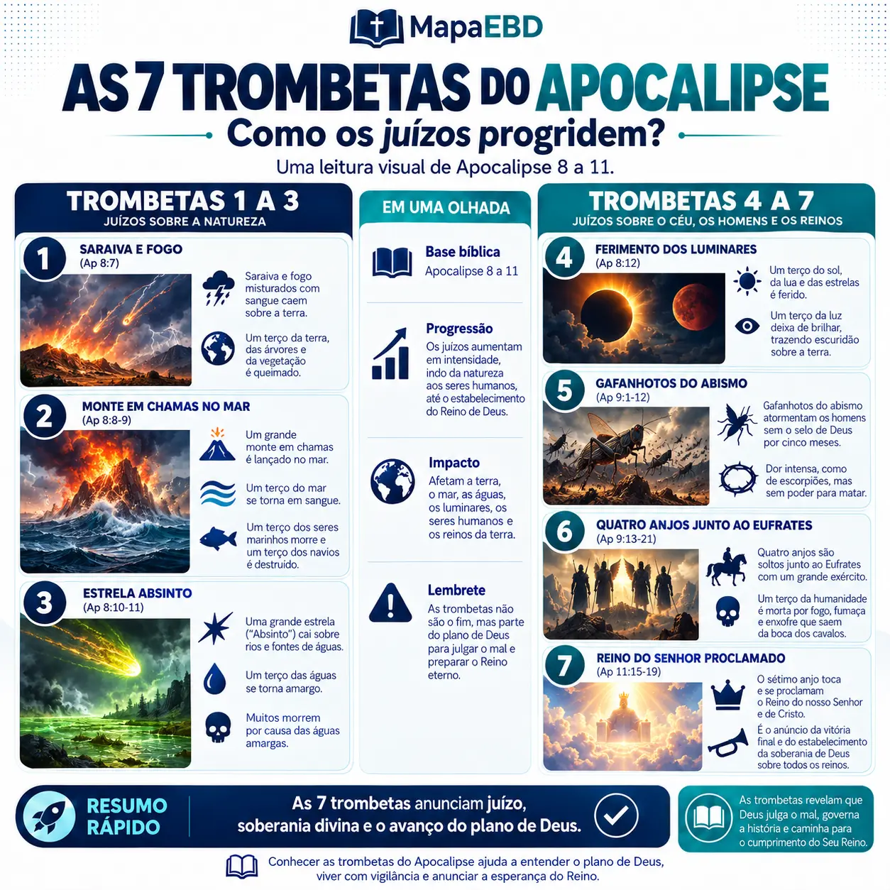 As 7 Trombetas do Apocalipse