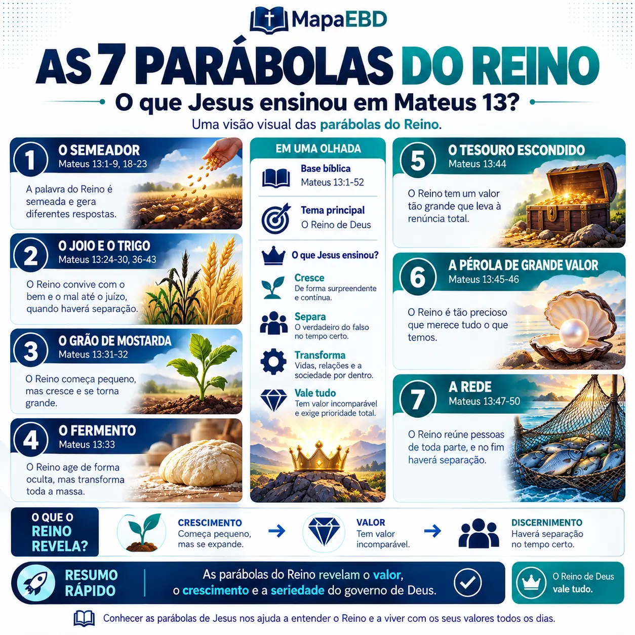 As 7 Parábolas do Reino
